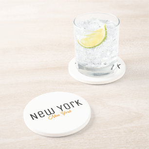 Dessous De Verre En Grès Souvenir de New York City, New York