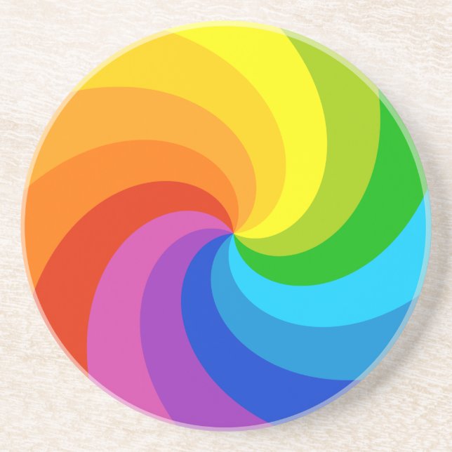 Dessous De Verre En Grès Spectre tordu (Devant)