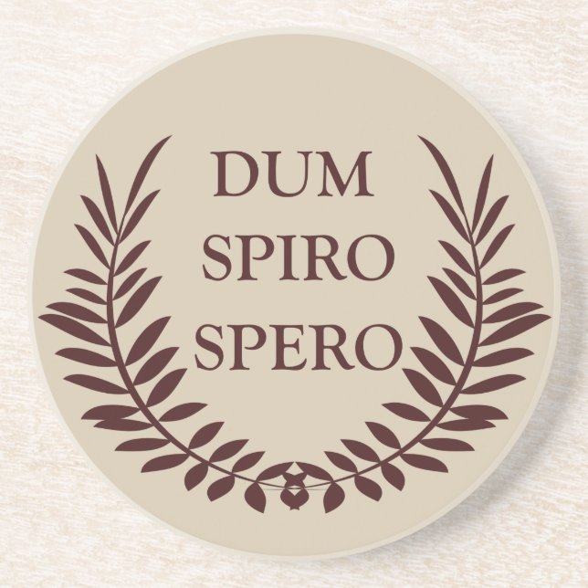 Dessous De Verre En Grès sperme spiro (Devant)