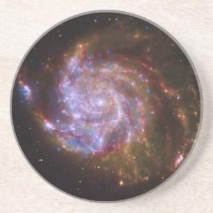 Dessous De Verre En Grès Starbirth in the Pinwheel : Galaxy M101