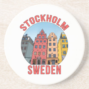 Dessous De Verre En Grès Stockholm Suède