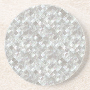 Dessous De Verre En Grès Style nacré
