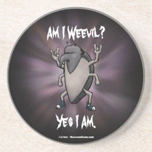 Dessous De Verre En Grès Suis-je Webad Heavy Metal Cartoon