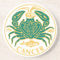 Symbole cancéreux du Zodiaque sur un