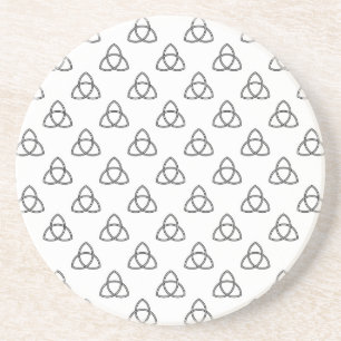 Dessous De Verre En Grès Symbole Triquetra Vesica