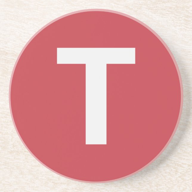 Dessous De Verre En Grès T Third Street Icon Coaster (Devant)