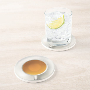 Dessous De Verre En Grès Tasse de thé
