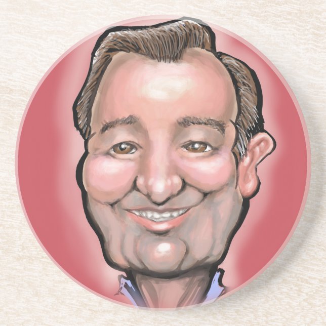 Dessous De Verre En Grès Ted Cruz (Devant)