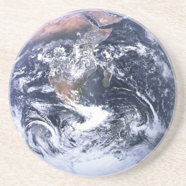 Dessous De Verre En Grès Terre (Devant)