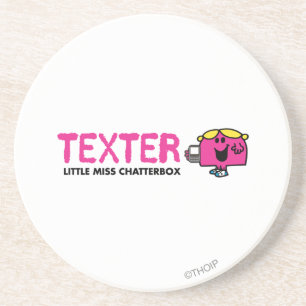Dessous De Verre En Grès Texter