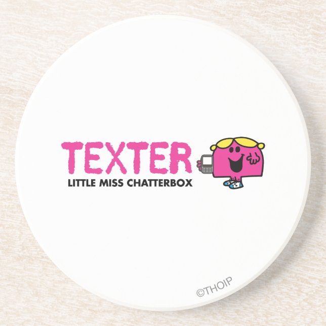Dessous De Verre En Grès Texter (Devant)
