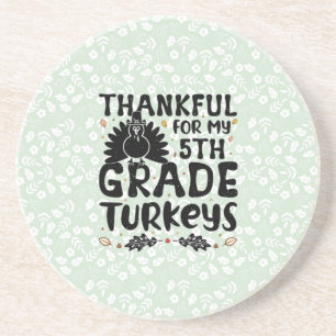 Dessous De Verre En Grès Thanksgiving
