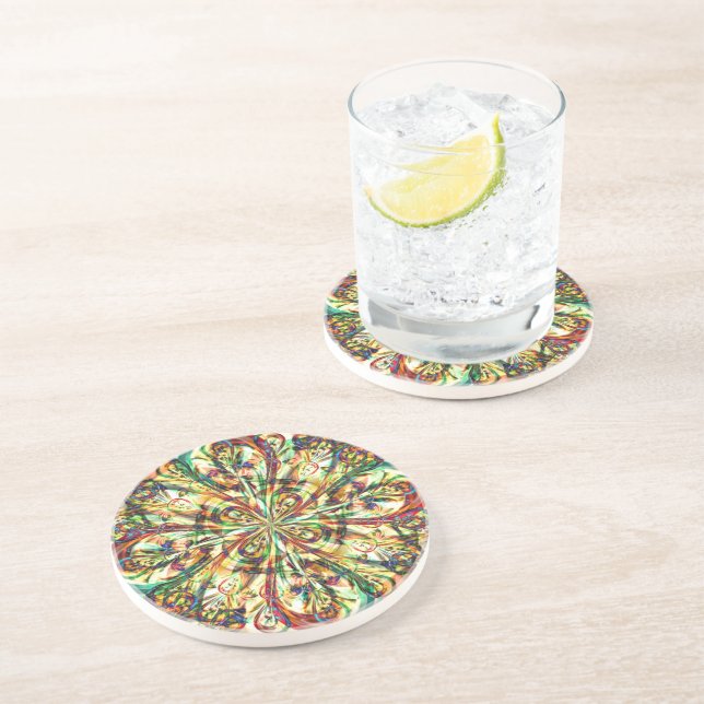 Dessous De Verre En Grès Thaumaturgie (Côté)