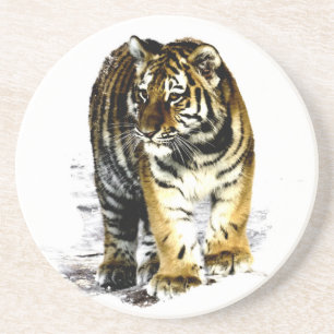 Dessous De Verre En Grès Tigre