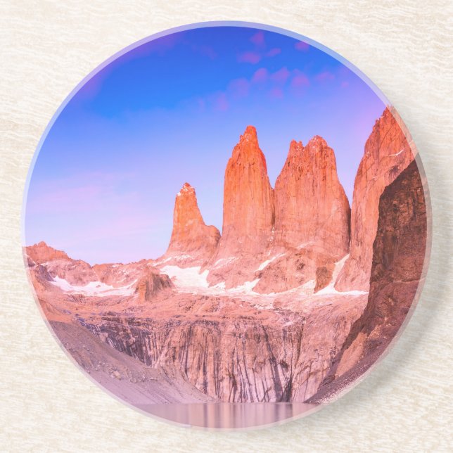 Dessous De Verre En Grès Torres del Paine (Devant)