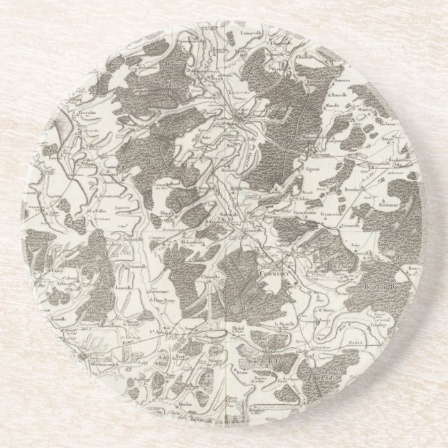 Dessous De Verre En Grès Toul (Devant)