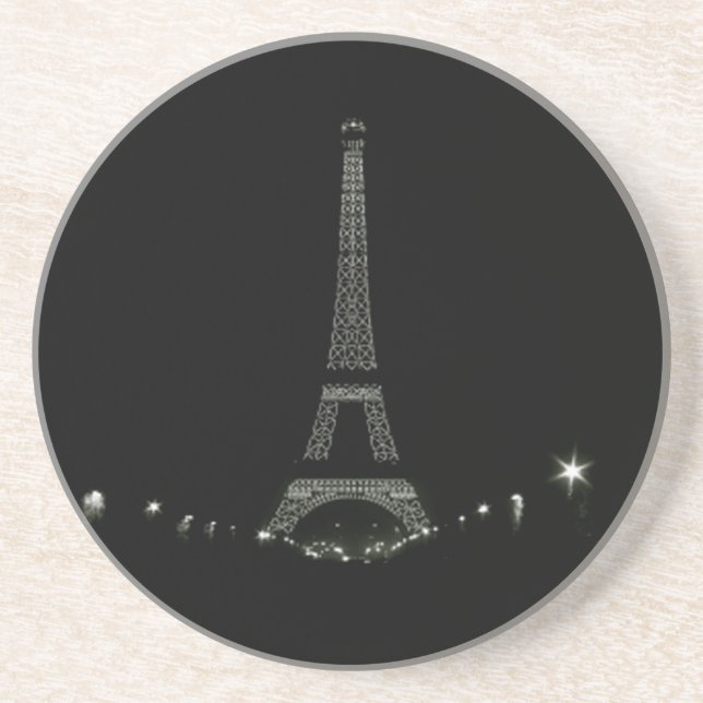 Dessous De Verre En Grès Tour Eiffel Paris (Devant)