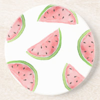 tranches de pastèque aquarelle