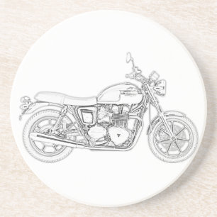 Dessous De Verre En Grès Triumph vintage