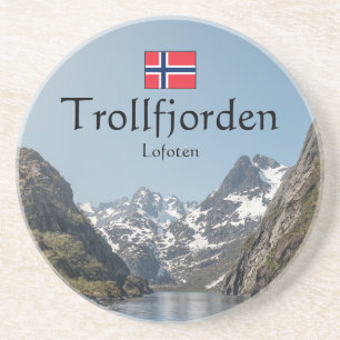 Dessous De Verre En Grès Trollfjord