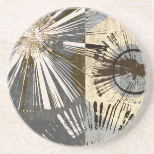 Dessous De Verre En Grès Tuiles d'éclatement I