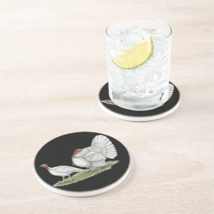 Dessous De Verre En Grès Turkeys White Hollands