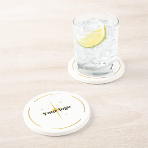 Dessous De Verre En Grès Un logo personnalisé simple et élégant ici compagn