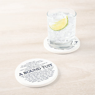 Dessous De Verre En Grès Un Tuit rond !