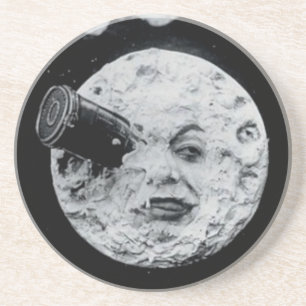 Dessous De Verre En Grès Un voyage à la lune