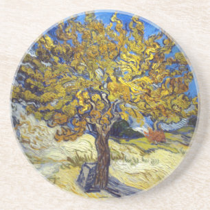 Dessous De Verre En Grès Van Gogh Mulberry Tree Art impressionniste