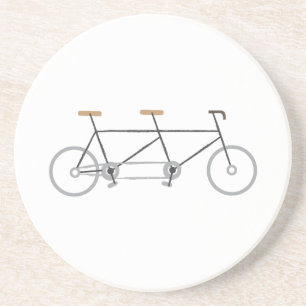 Dessous De Verre En Grès Vélo tandem