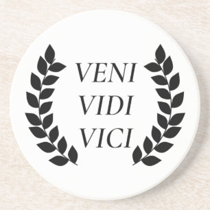 Dessous De Verre En Grès Veni Vidi Vici