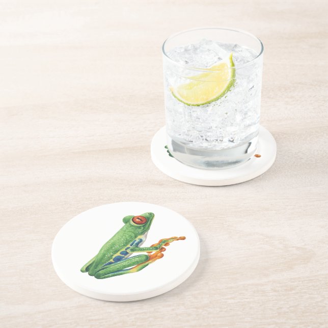 Dessous De Verre En Grès Vert clair (Côté)