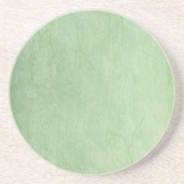 Dessous De Verre En Grès Vert vif (Devant)