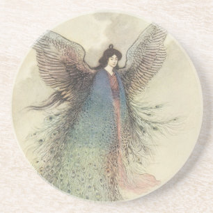 Dessous De Verre En Grès Vieux conte de fées japonais, La Demoiselle de la 