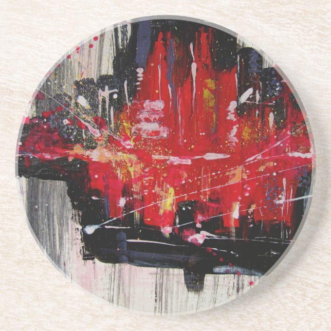 Dessous De Verre En Grès ville (Devant)