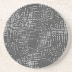 Dessous De Verre En Grès Ville de l'ombre