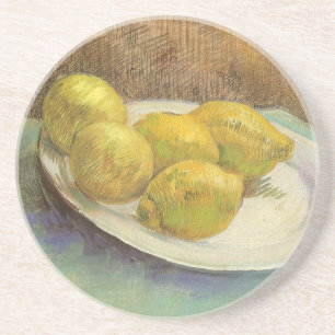 Dessous De Verre En Grès Vincent van Gogh - Les citrons à vie fixe sur une 