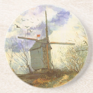 Dessous De Verre En Grès Vincent van Gogh - Moulin de la Galette, le moulin