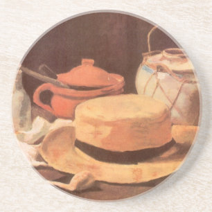 Dessous De Verre En Grès Vincent van Gogh - Nature morte avec chapeau de pa