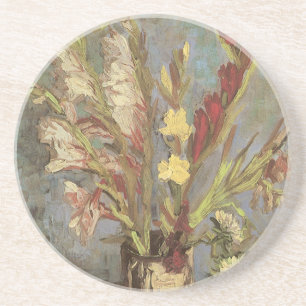 Dessous De Verre En Grès Vincent van Gogh - Nature morte Vase avec Glaïeuls
