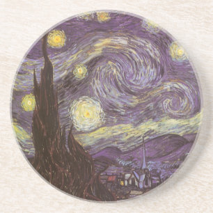 Dessous De Verre En Grès Vincent van Gogh - Nuit étoilée