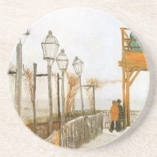 Dessous De Verre En Grès Vincent van Gogh - Terrasse et belvédère