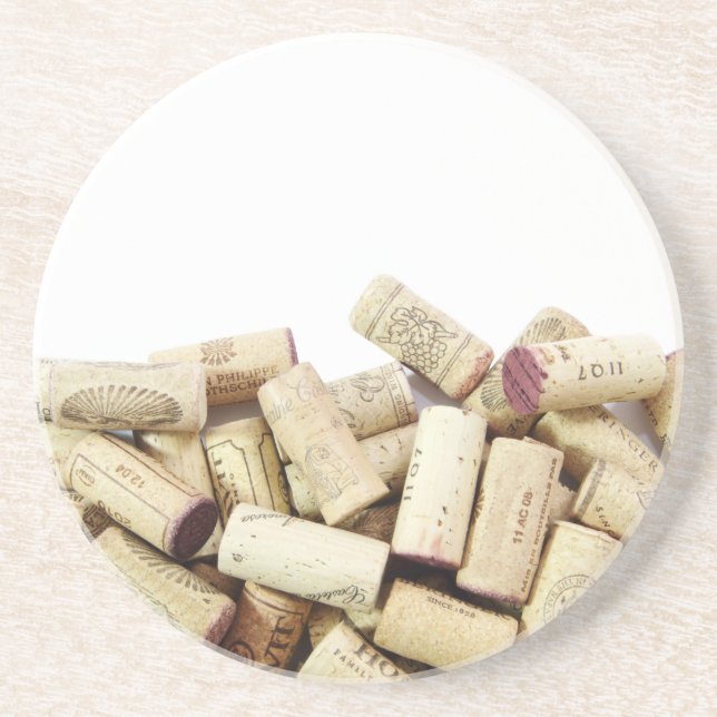 Dessous De Verre En Grès Vins Corks (Devant)