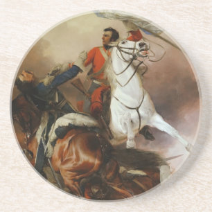 Dessous De Verre En Grès Vintage Richard Ansdell Le Combat Pour Le Standard