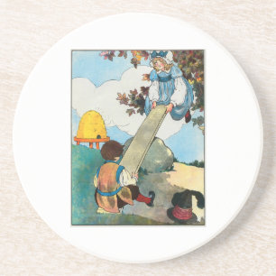 Dessous De Verre En Grès Voir, Margery Daw,