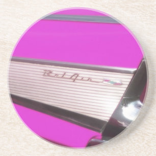 Dessous De Verre En Grès Voiture classique : Bel Air de Chevrolet