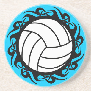 Dessous De Verre En Grès volley-ball tribal