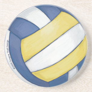 Dessous De Verre En Grès Volleyball
