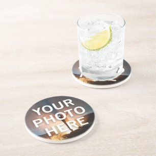 Dessous De Verre En Grès Votre photo ici